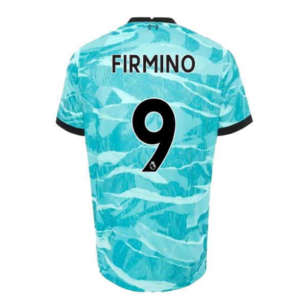 Camiseta Liverpool NO.9 Firmino 2ª Kit 2020 2021 Azul